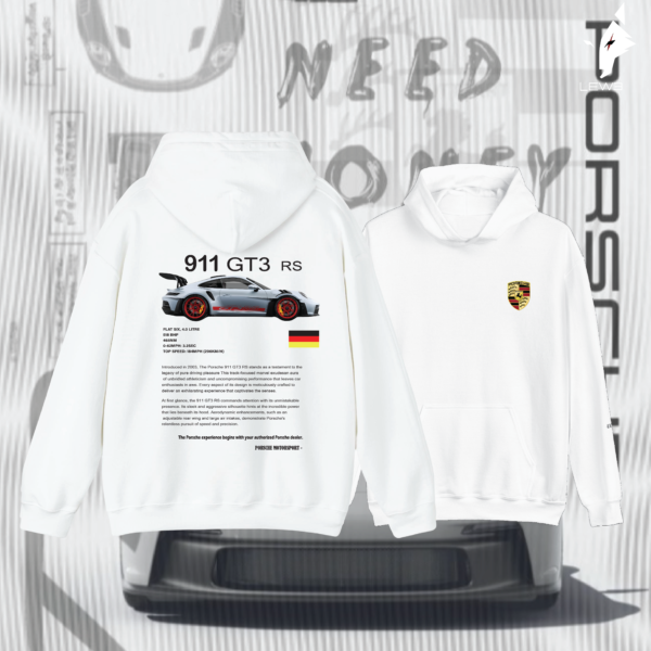 Porsche gt3 Hoodie - Image 2