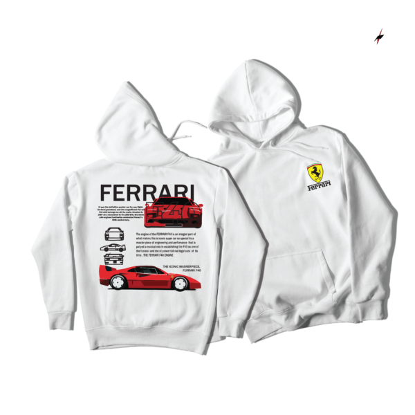 Ferrari F40 Hoodie - Image 2