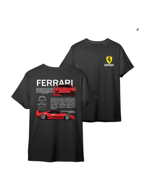 Ferrari F40 T shirt - Image 2