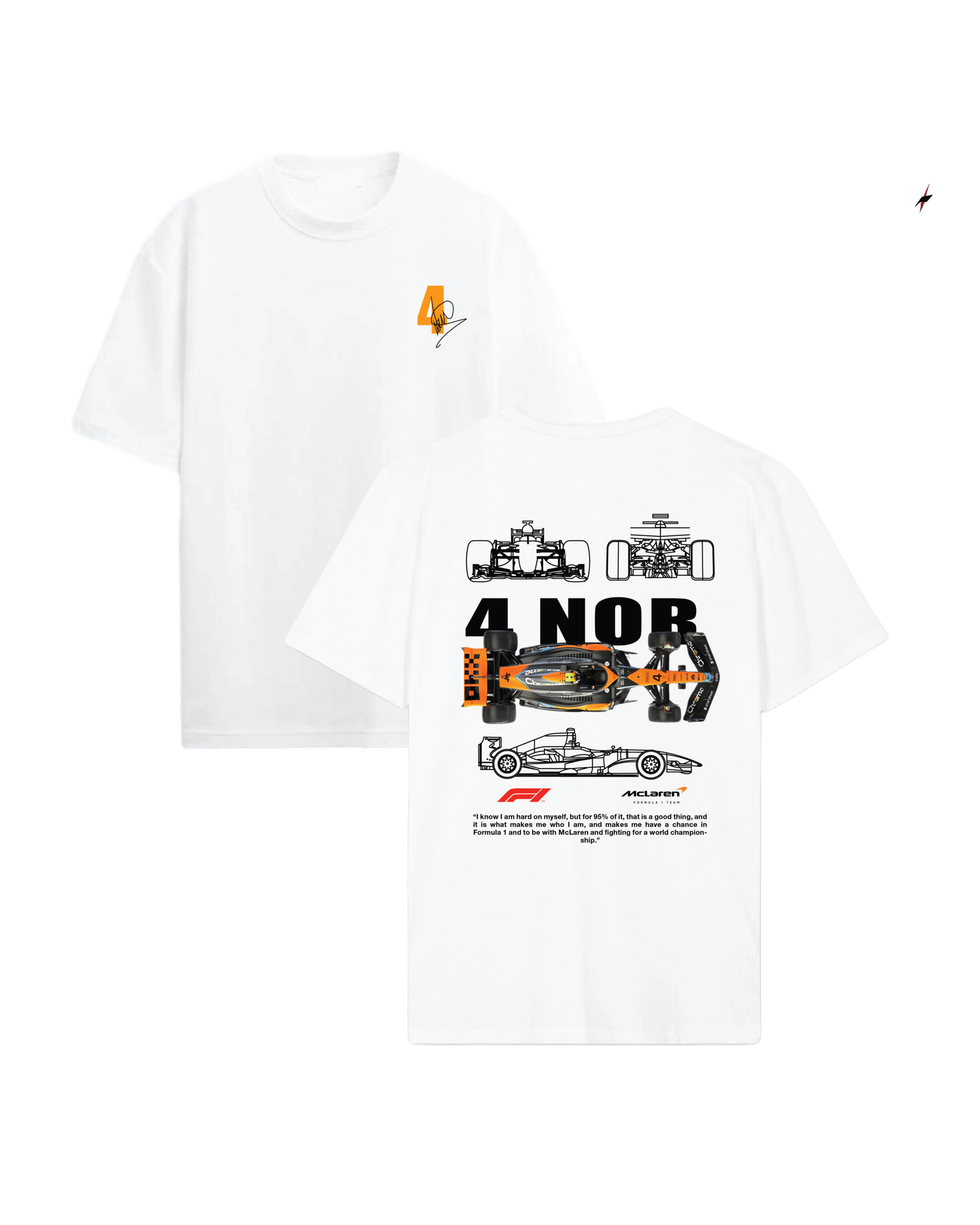 Lando Norris F1 Tee