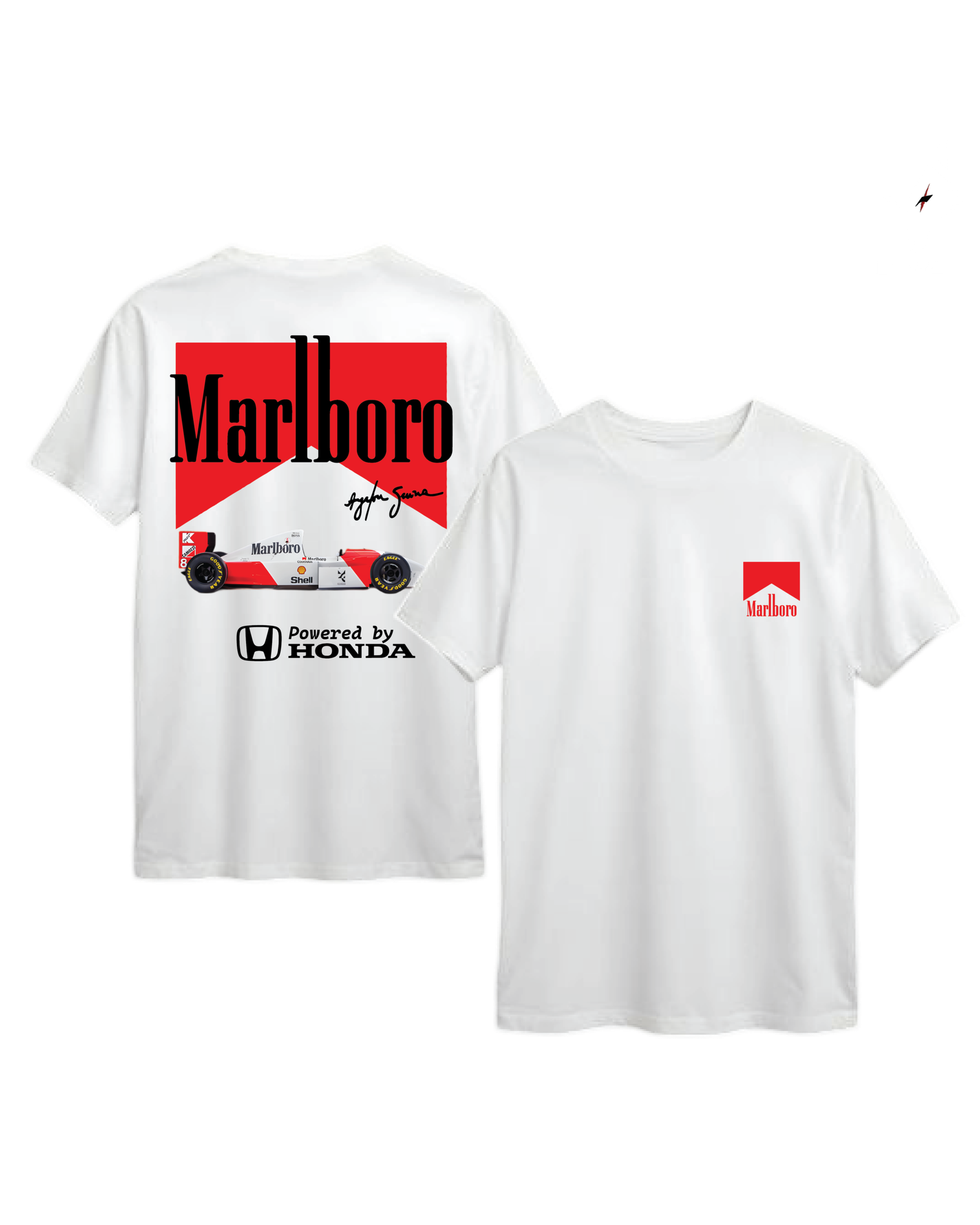 Ayrton Senna Honda Tee